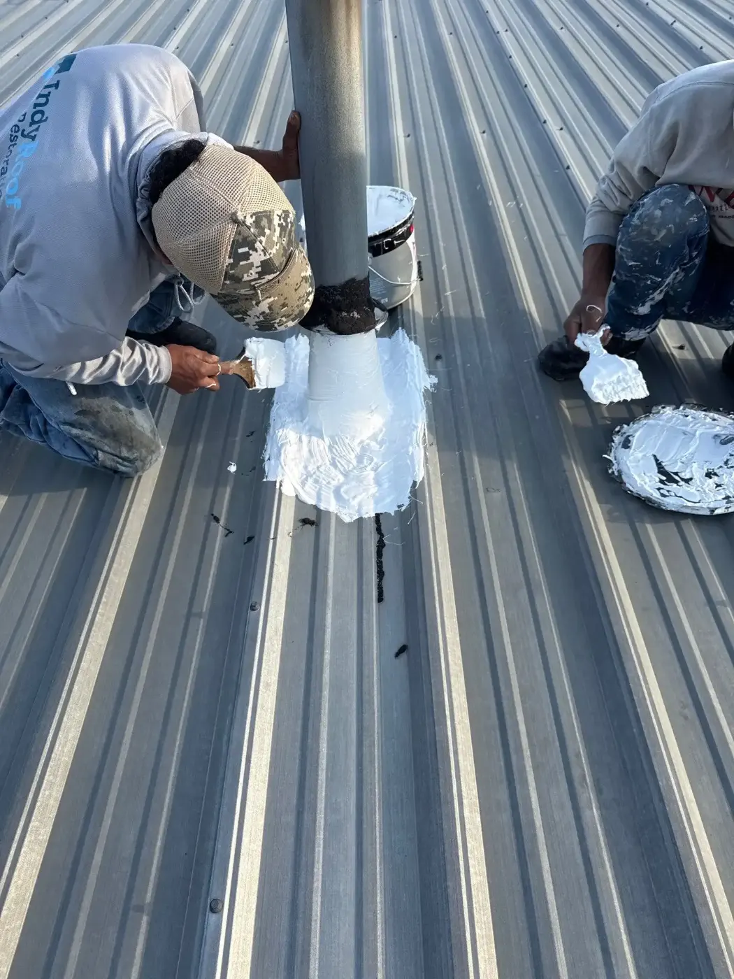 Membrane repair completed in Dyer